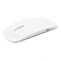 Sèche-ongles portable mini USB Yumely, lampe UV LED rose/blanc 6W en plastique pour sécher le vernis gel