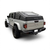 Neues Design Harte Faltbare Pickup-Truck-Ladeflächenabdeckung 3-Wege-Öffnung Mit Gasdruckfedern für Helrax, Ford Ranger, F150, F250 Harte Dreifach-Faltabdeckung