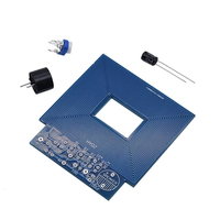 Kit de Détecteur de Métaux DIY, Module de Capteur de Métaux DC 3V-5V, Carte PCB avec Buzzer et Composants à Condensateurs