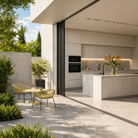 KOJOON Fenêtres anti-tempête modernes en aluminium invisible pour maisons, fenêtre coulissante pliante en aluminium, usine chinoise, porte et fenêtre intérieures