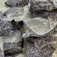 Fleurs de lotus bleues entières séchées, thé de fleurs de nénuphar sacré égyptien pour infusion de thé bien-être et encens, emballage cadeau