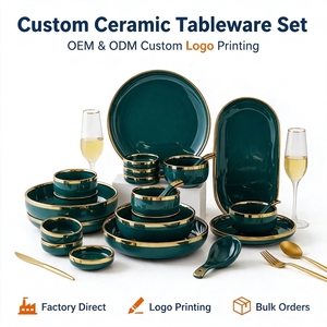 Service <span class=keywords><strong>de</strong></span> Fabrication Personnalisée <span class=keywords><strong>de</strong></span> Vaisselle Nordique, Ensemble <span class=keywords><strong>de</strong></span> Vaisselle en Céramique, Ensemble <span class=keywords><strong>de</strong></span> Vaisselle en Porcelaine Marbrée pour Restaurant et Maison - Product Image 1