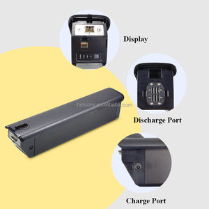 Batería de Litio Oculta para Bicicleta Eléctrica GlareWheel EB-AG Reention de 48V, 10.4Ah, 14Ah, 15Ah para Gobike FORZA <span class=keywords><strong>JUNTOS</strong></span> - Product Image 6