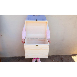 <span class=keywords><strong>Caja</strong></span> de madera sin terminar con <span class=keywords><strong>caja</strong></span> de bisagras -- decorativa/13X10X12 PULGADAS 34X26X30CM <span class=keywords><strong>Caja</strong></span> de tapa grande/<span class=keywords><strong>caja</strong></span> de munición Tablero de madera Almacenamiento de juegos <span class=keywords><strong>Catan</strong></span> - Product Image 2