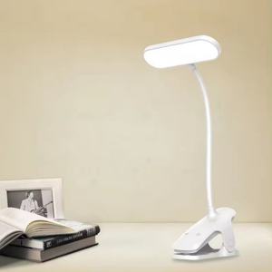 Lámpara de Escritorio LED Recargable con Clip, Nueva, con Intensidad Regulable, Color Ajustable y Cabezal Horizontal - Product Image 2