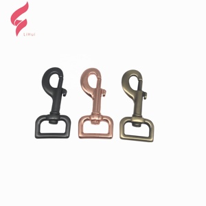 Lihui Gancho de Metal Giratorio de 20mm Personalizado de Zinc para Bolsos, Accesorios de Moda, Gancho de Seguridad para Correas de Perro, Gancho de Seguridad para Correas de Perro - Product Image 2
