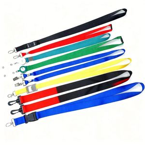 Custom Heat Transfer Printed <b>Polyester</b> <b>Lanyard</b> for ID Badge Work Card Exhibition Conference Name With Metal Hook - Product Image 5