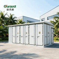 Poste de transformateur compact préfabriqué Ourjust 800 kVA 11 kV 400 V avec coffret en aluminium pour ferme éolienne et centrale solaire
