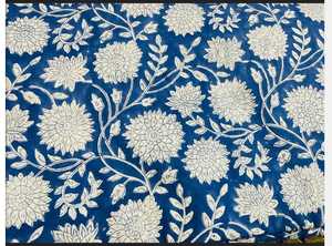 Conjunto de pijama de algodón estampado a mano, artesanal, para mujer, ropa de dormir tradicional, ligera y cómoda para descansar. - Product Image 2