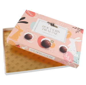 กล่องกระดาษช็อกโกแลตแบบยั่งยืนที่ปรับแต่งได้ พร้อมแผ่นรองรีไซเคิลและลายนูน สำหรับของขวัญอาหารและขนมหวาน รูปทรงและสีตามสั่ง - Product Image 6