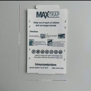 Trappola Adesiva Ultra-Appiccicosa - Tavolette Adesive Resistenti per il Controllo dei Parassiti Domestici, Cattura Insetti, Ragni, Scarafaggi - Product Image 3