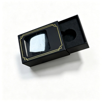 Boîte à tiroir personnalisée avec fenêtre, impression offset, ruban pour l'emballage d'accessoires électroniques intelligents et de téléphones mobiles