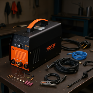 Soldadora TIG Vevor de 210 Amperios, 110/220V, Doble Voltaje, Inversor IGBT, Motor DC, Multifunción, para Soldadura de Acero Inoxidable - Product Image 2