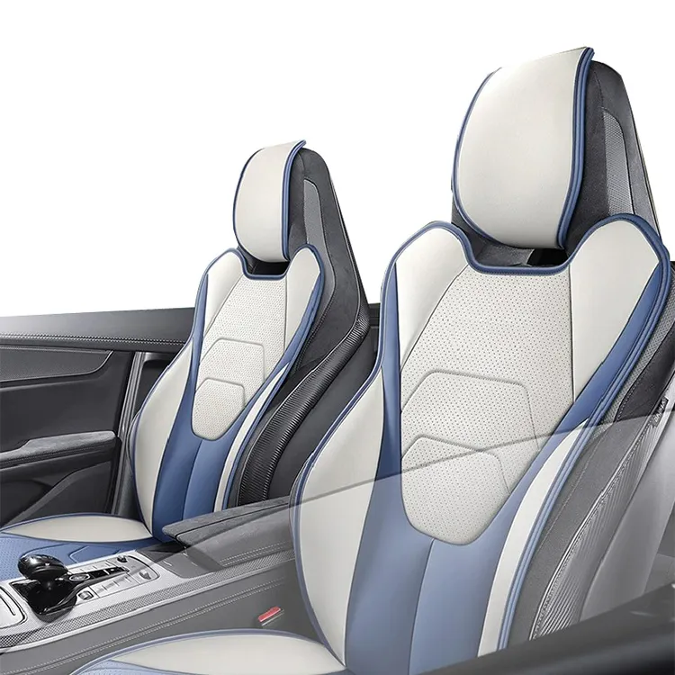 Fundas de asiento de coche, conjunto completo, decoración de cojín de asiento de coche de lujo para BYD Han, accesorios interiores