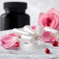Capsules de D-Chiro-Inositol à Marque Blanche, Vitamines à l'Acide Folique pour Femmes, Adultes et Personnes Âgées - Soutien Énergétique, Mémoire et Sommeil (Ne convient pas aux nouveau-nés)