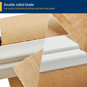 Support de rouleau de papier double face JH-Mech Art Studio en acier au carbone blanc robuste avec étagère de rangement - Product Image 4