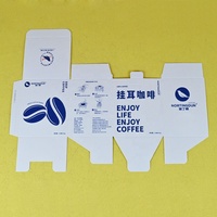 Impression de boîte Logo personnalisé Type de lot vide nouveau carton café Capsule thé papier coffrets cadeaux tasse emballage