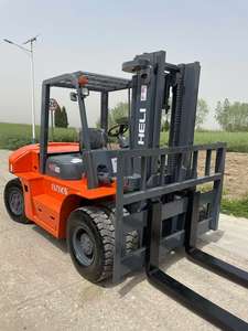 Montacargas Usado con Motor Diésel de 8 Toneladas HELI, Apilador Contrapesado Pequeño con Caja de Cambios y Rodamientos de Motor - Product Image 2