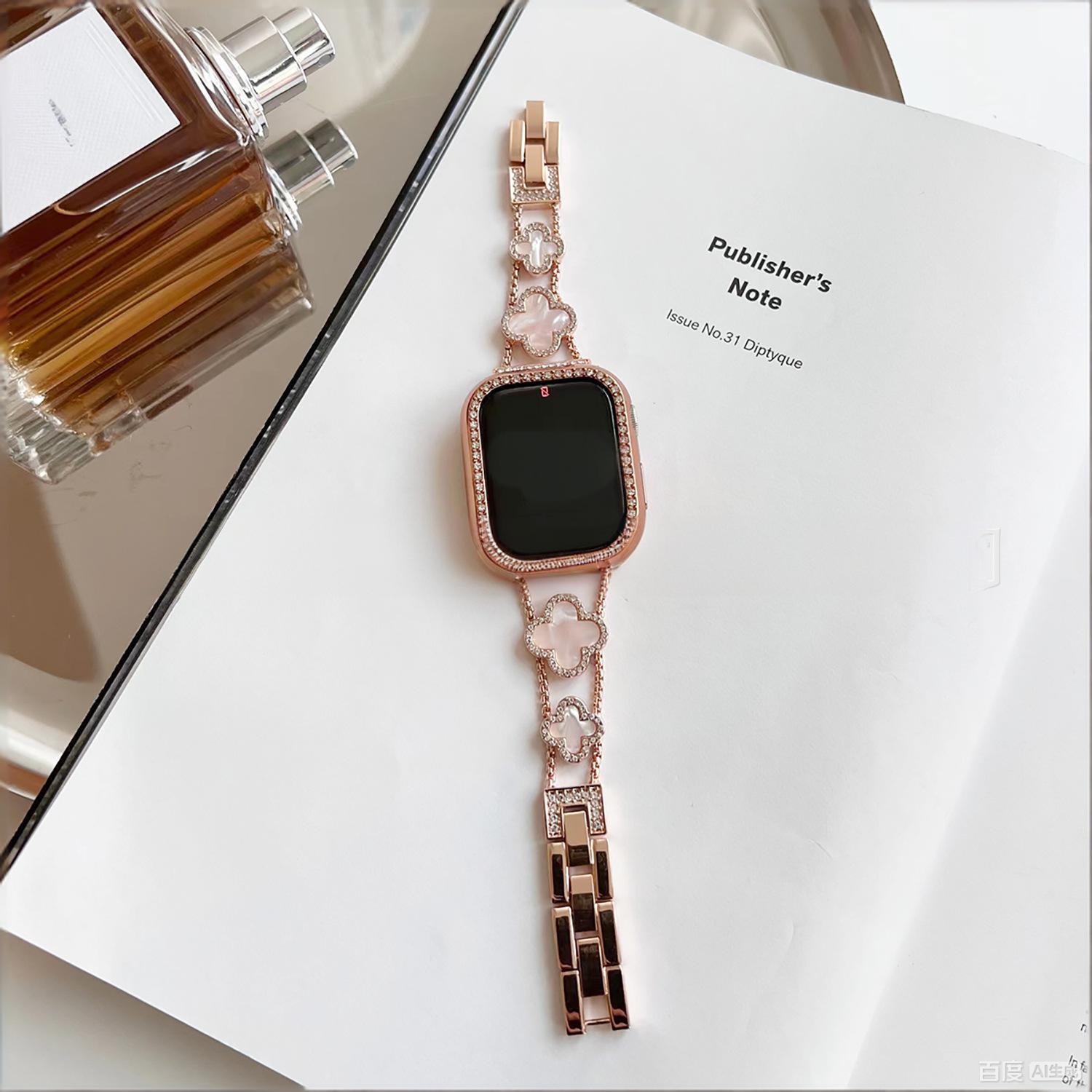 rose gold white