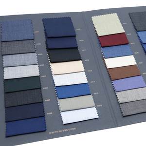 ชุดสูทผ้าขนแกะ Merino ขนแกะ Rts 30% W 70% P ผ้าโพลีเอสเตอร์สำหรับผู้ชาย - Product Image 2