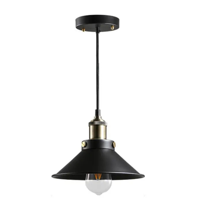E27 Base Hanging Pendant Lights 22cm Retro Chandelier Lamp Fixture Home Kitchen Lighting Industrial Vintage Pendant Light