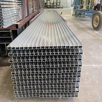Profilé d'extrusion d'aluminium enduit de poudre personnalisé avec usinage CNC et services de pliage pour les applications de porte