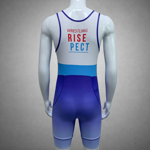 Sublimated Men's Wrestling Singlet, High-Performance Powerlifting Singlet Suit, Wrestling Tights for Men - Product Image 2