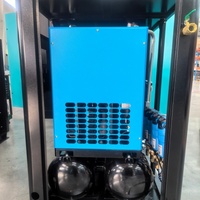 Compresseur d'air à vis 4 en 1 avec réservoir d'air, sécheur et filtre de précision