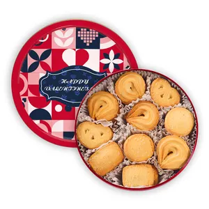 Bán buôn Vòng tin đường bơ Cookie các nhà sản xuất Halal Biscuit phong cách bơ Cookie