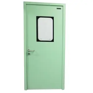 Porta in alluminio Pharma Hospital color GI pannello porta camera pulita