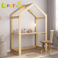 Bureau d'étude moderne personnalisé pour enfants, pour la maison, le bureau, la chambre, l'école et l'hôtel, table de lecture en bois durable pour tout-petits, hauteur réglable