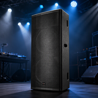 Speaker Profesional Dua Arah HK-GS2B25 Dual 15 Inch 1300W 4 Ohm Sistem Suara untuk Pertunjukan DJ Live
