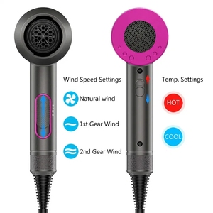 Secador de pelo de iones negativos portátil OEM con caja de Color, secador de pelo <span class=keywords><strong>eléctrico</strong></span> profesional de secado rápido, frío y caliente, uso de plástico para el hogar - Product Image 6