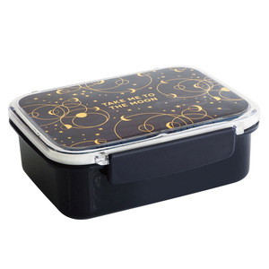 Customized Single Layer <b>Lunch</b> <b>Box</b> 301-500ML <b>Microwave</b> Safe Plastic Rectangle Bento <b>Box</b> For All - Product Image 5