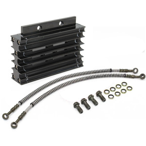 ชุดออยคูลเลอร์ Zuqing สำหรับรถมอเตอร์ไซค์ Monkey 110-150 ซีซี สำหรับขับขี่ออฟโรด ทำจากอะลูมิเนียม CNC พร้อมท่อและน็อต - Product Image 2