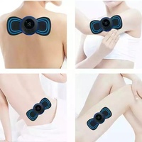 MR 2024 Nouveautés Outil portable de massage du cou Masseur électrique du cou et du dos avec papillon Mini patch de massage
