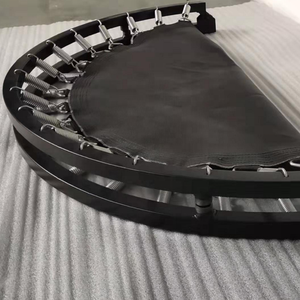 Everise tập thể dục 40 inch 2-gấp Mini Trampoline với xử lý mà không bao vây người đàn ông xây dựng cơ thể tập thể dục rebounder - Product Image 4