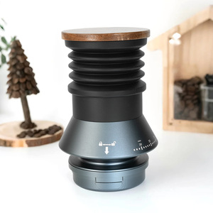 Bac à café en silicone Beston avec couvercle en bois, pièce de rechange pour machines à café - Product Image 1