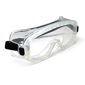 SG-60074 Reusable Protective Goggles Elastic Headband And Anti-UV Chemical Splash Protection