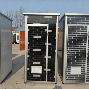 Bagno Pubblico Mobile Mini Portatile Ecologico con Struttura in Acciaio Leggero di Design Moderno e Facile Montaggio - Product Image 3