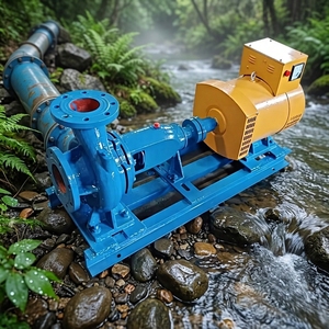 <span class=keywords><strong>Mini</strong></span>-générateur hydroélectrique à volant d'inertie pour énergie libre - Product Image 2