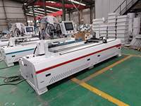 Fabricants fournissent une machine à percer les serrures de porte CNC, machine à percer les serrures de porte en aluminium et en bois