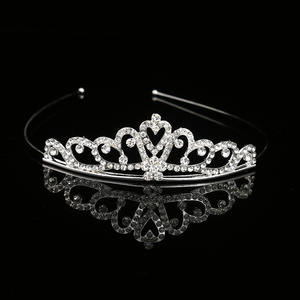 Nouvelle princesse enfants couronne strass diamant <span class=keywords><strong>bandeau</strong></span> filles danse <span class=keywords><strong>cheveux</strong></span> accessoires pour bébé anniversaire alliage <span class=keywords><strong>bandeau</strong></span> de <span class=keywords><strong>cheveux</strong></span> - Product Image 6