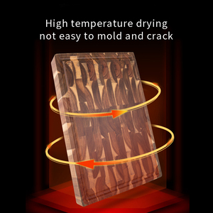 Cực lớn và dày keo cuối hạt gỗ thớt với nước trái cây rãnh nhà bếp thớt gỗ <span class=keywords><strong>butcher</strong></span> khối - Product Image 5