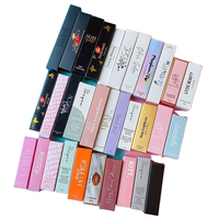 Boîte pliante personnalisée en carton écologique, emballage cosmétique en carton couché pour gloss et huile à lèvres