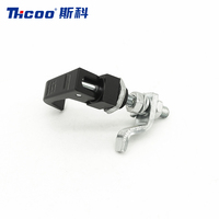 Loquet de compression à levage et rotation avec poignée rotative flexible pour armoire industrielle et porte de camping-car