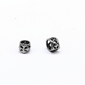 yunnique Stainless Steel Hollow <b>Spacer</b> Beads For Jewelry Making European Style Metal Beads GZYA-0034 - Product Image 5