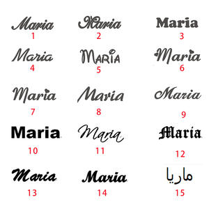 Collier avec <span class=keywords><strong>lettres</strong></span> et pendentif en acier inoxydable tendance sur mesure Collier à chaîne plaqué or 18 ct avec nom personnalisé bijoux pour femmes - Product Image 2