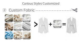 여성용 고급 정장 세트 스몰 블레이저 + 팬츠 가을 면마 투피스 의류 - Product Image 5