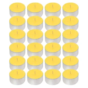 4-6 HR Tea Lights Long Burn Night Light Candles Blanc Non parfumé 5 à 500 Count CT Bulk Wholesale Tealight Candles Natural Cand